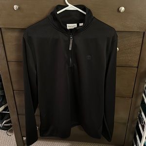Black Timberland Quarter Zip size Large